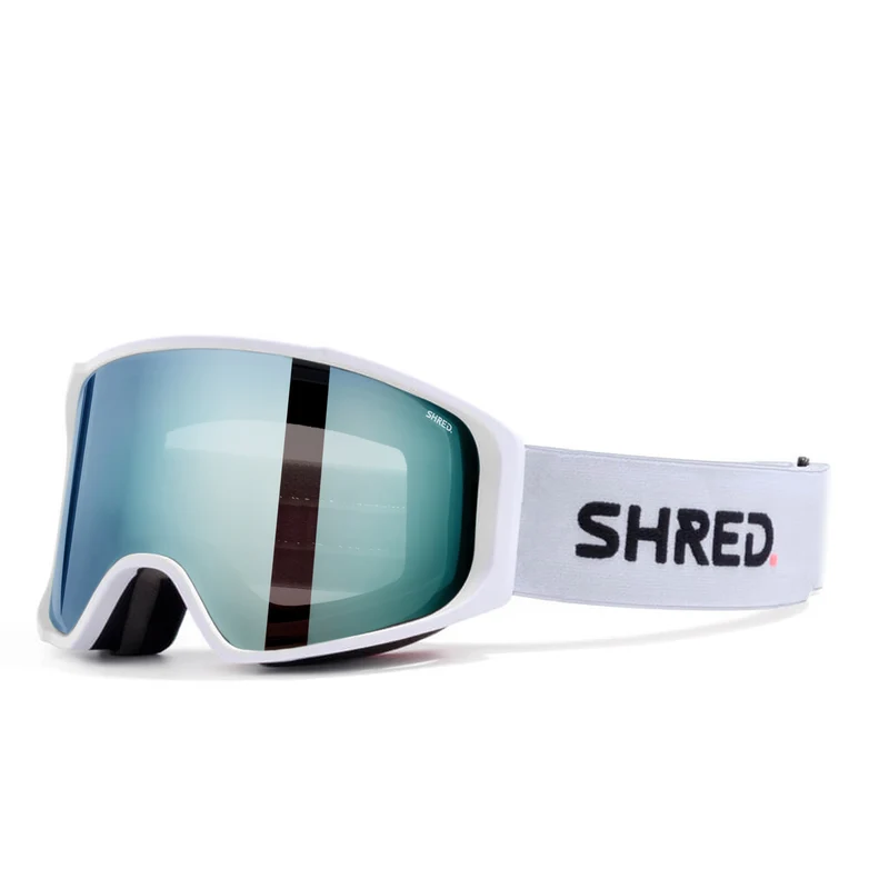 Shred Simplify + Pure White CBL 2.0 ICE/Deep Blue Mirror + CBL Sky Mirror