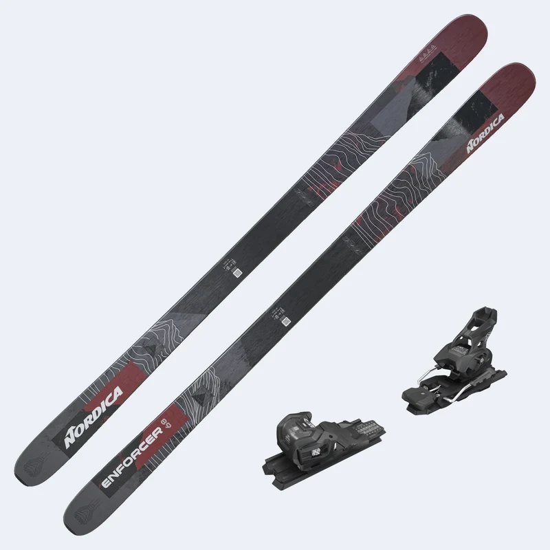 2027 Nordica Enforcer 89 Skis with Tyrolia Attack LYT 13 GW Demo Bindings
