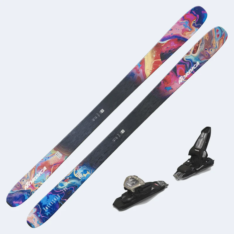 2027 Nordica Unleashed 106 Skis with Marker Griffon 13D Demo Bindings