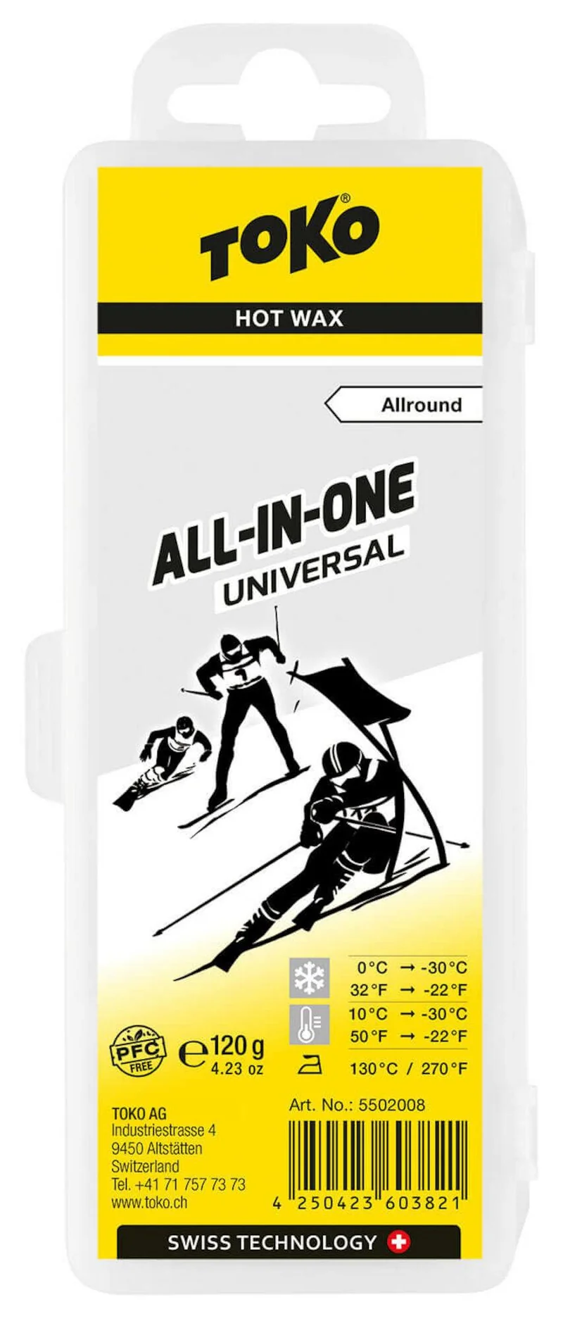 TOKO | All-In-One Skiwachs | Universal | 120 g