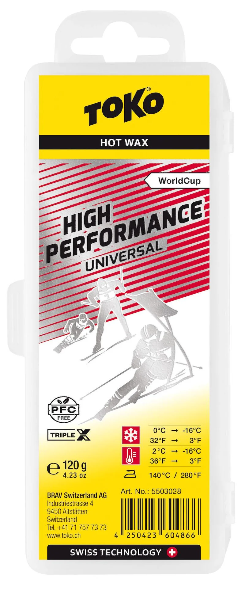 TOKO | Hot Skiwax High Performance | Universal | 120 g