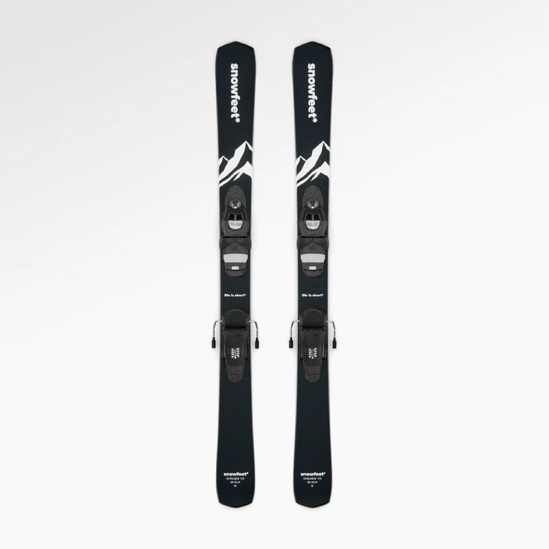 Snowfeet* Short Skis | 123 CM | Skiblades Skiboards Snowblades