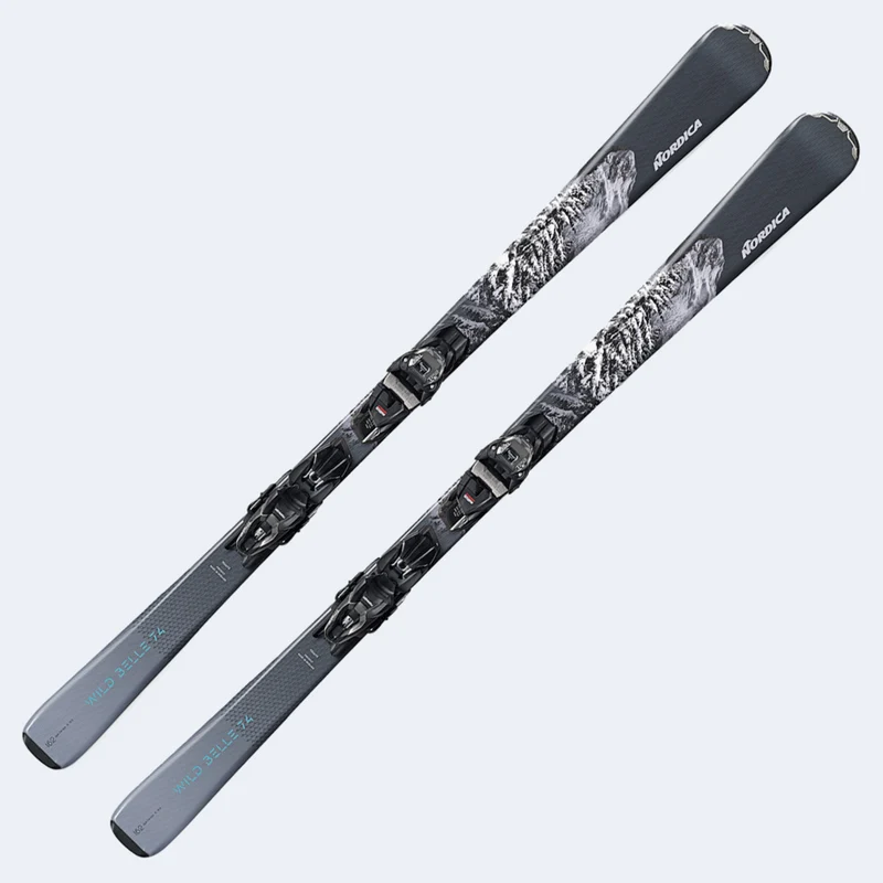 2025 Nordica Wildbelle 74 Ski w TP2 Compact 10 FDT Binding