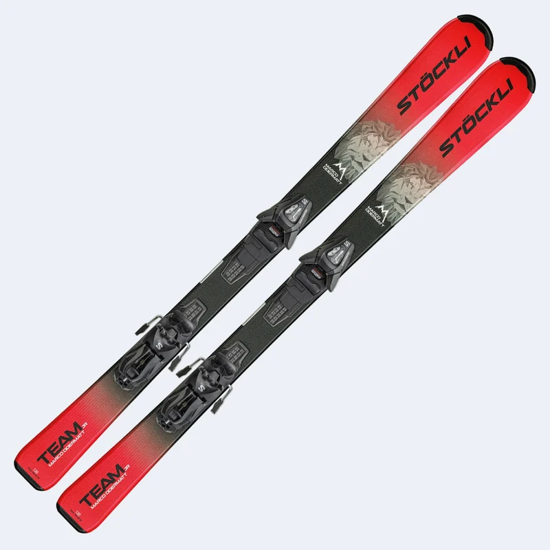 2026 Stockli Marco Odermatt Team Jr Skis w/ Salomon GW Bindings