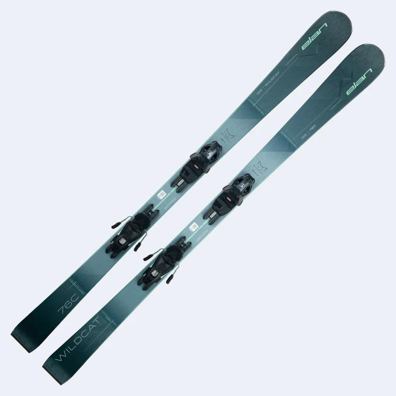 2025 Elan Wildcat 76 C LS Ski w/ EL 9.0 GW Bindings