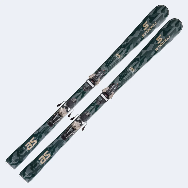 2027 Stockli Montero AS Skis W/ Strive 13D Bindings