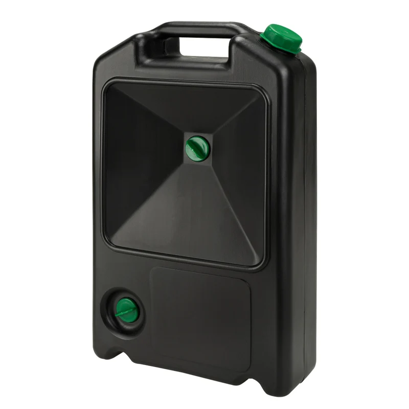 PE Drain Pan 7L black/green