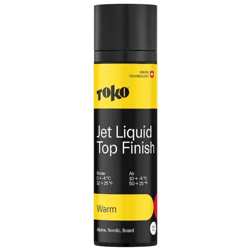 Toko Jet Liquid Top Finish Warm (10C/-4C) | 70ml
