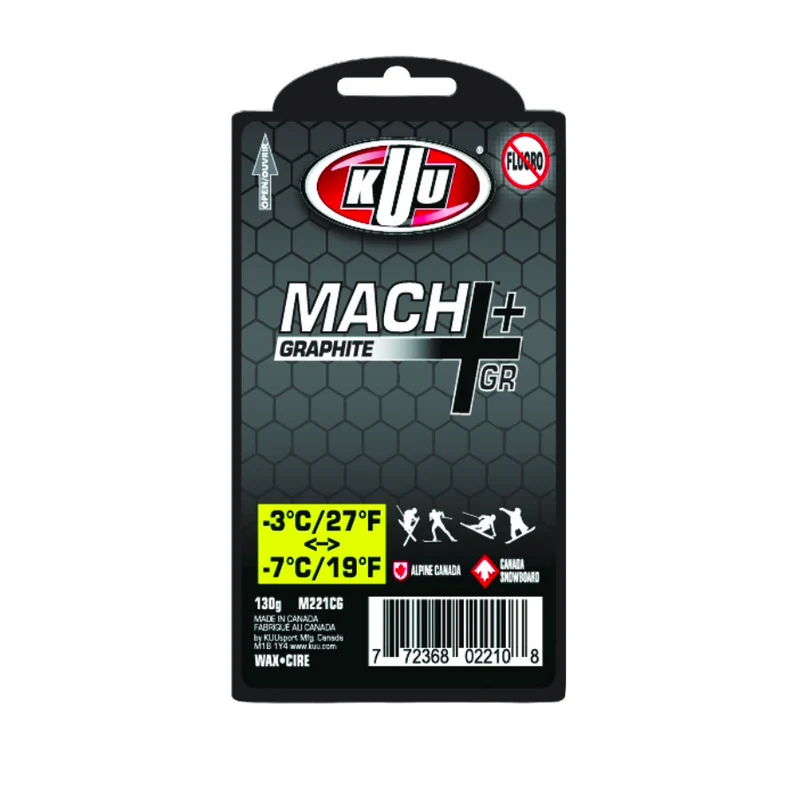 Kuu MACH+ Graphite Warm Yellow (-3C/-7C) | 130g