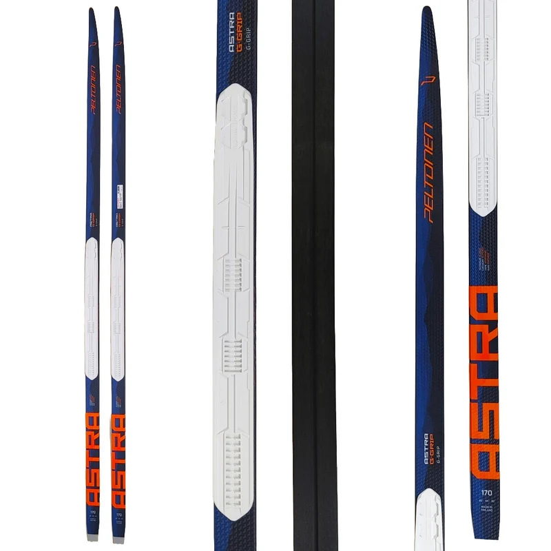 Peltonen ASTRA G-GRIP Classic Skis + Basic NNN Bindings & Holder