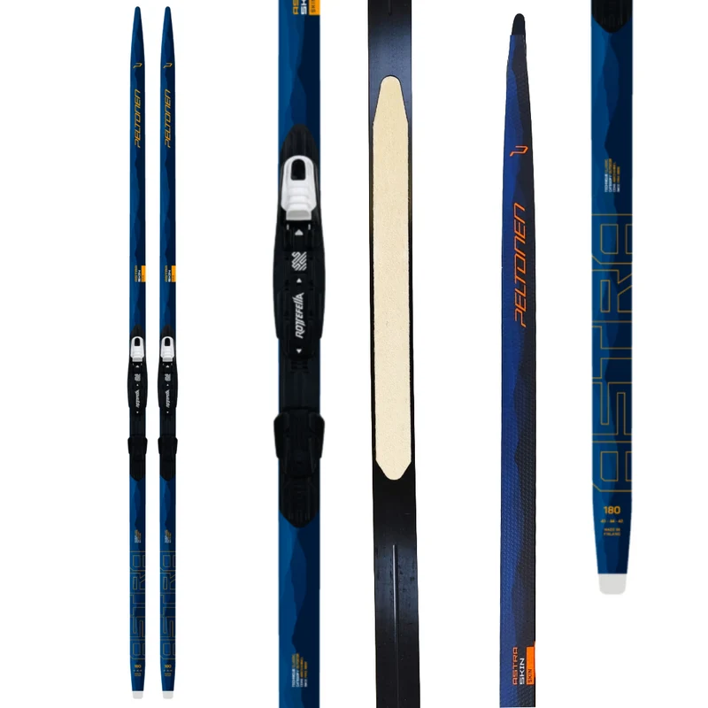 Peltonen ASTRA SKIN JR Skis + Basic NNN Bindings