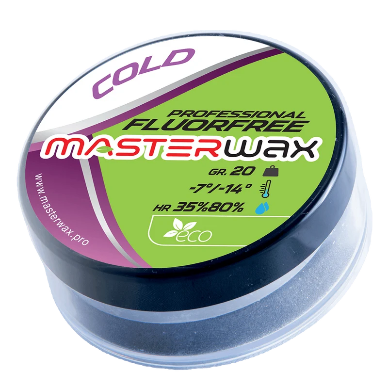MasterWax Professional FLUORFREE Cold Wool-Apply Wax (-7C/-14C) | 20g