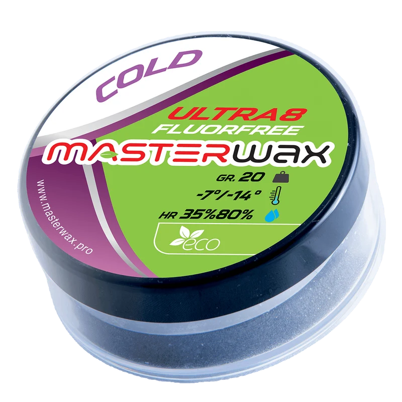 MasterWax Ultra8 FLUORFREE Cold Wool-Apply Wax (-7C/-14C) | 20g