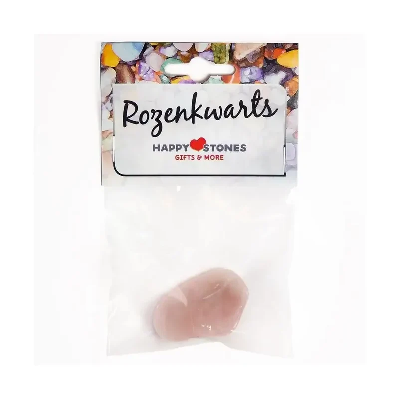 Volatile Zakje geluk - rozenkwarts