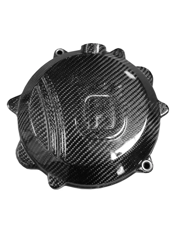 4MX Clutch Cover Carbon HUSQ TE 250/350 '14-'16
