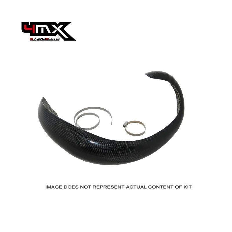 4MX exhaust guard Carbon Husqvarna 2T 250/300 '24