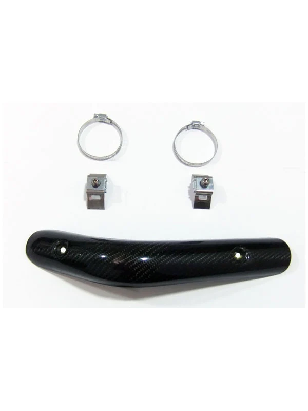 4MX exhaust manifold guard Carbon HUSQVARNA 4T Enduro 250 '14-'16