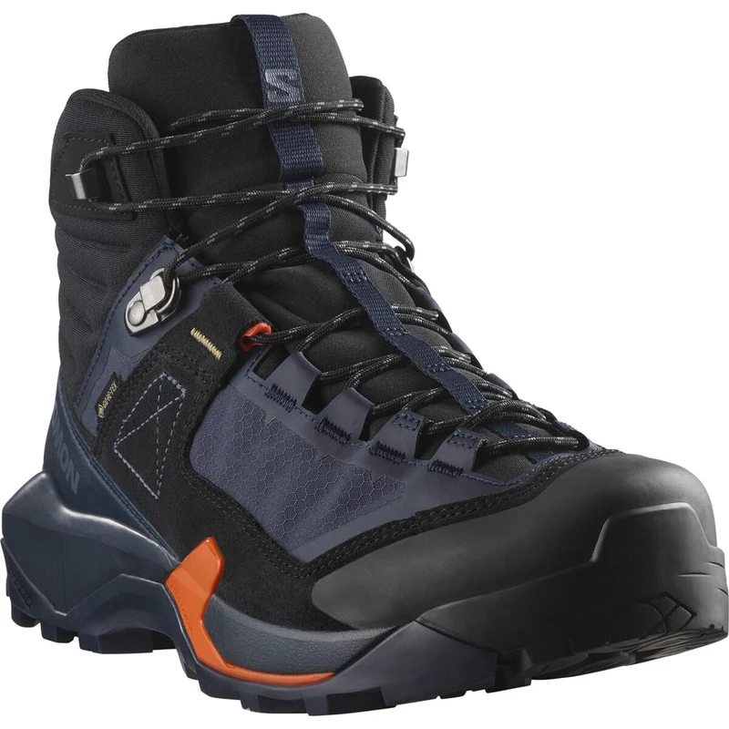 SALOMON shoes X Ultra Alpine Mid GTX blue night/black/red orange
