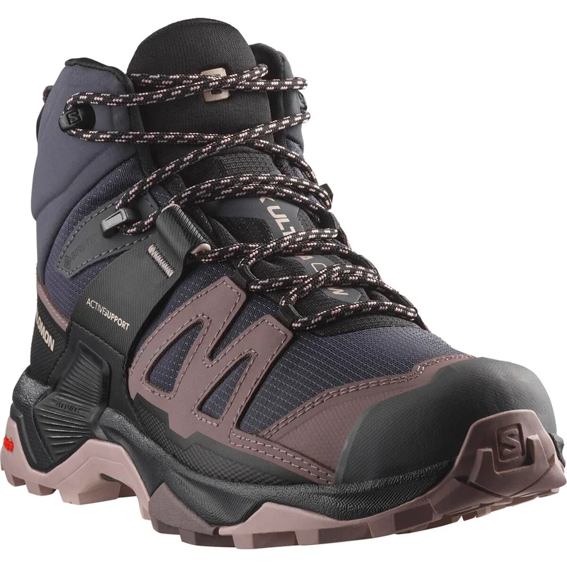 SALOMON shoes X Ultra 4 Mid GTX W nine iron/shark/cloud grey