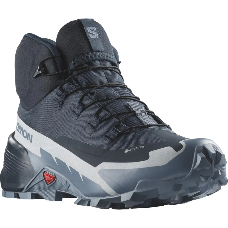 SALOMON shoes Cross Hike Mid GTX 2 W carbon/flint stone/pearl blue