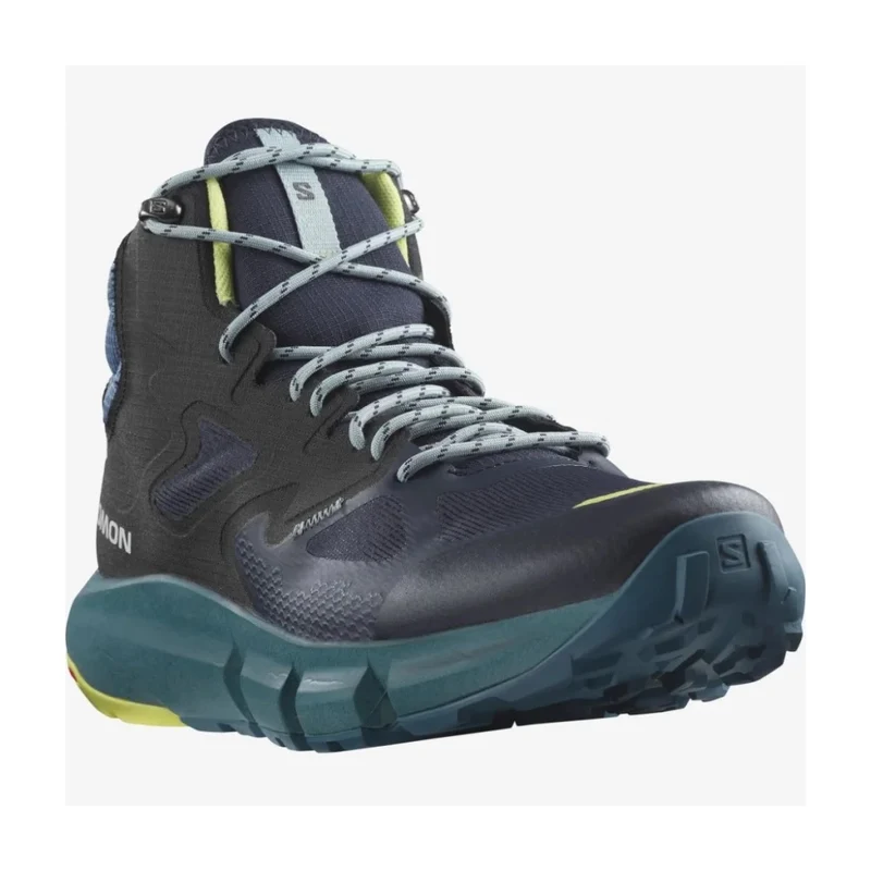 SALOMON shoes Predict Hike Mid GTX dark saphire/blue ashes/sunny lime