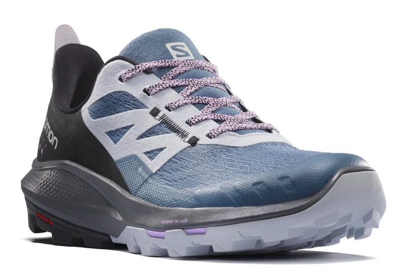 SALOMON shoes Outpulse GTX W china blue/arctic ice/orchid bloom
