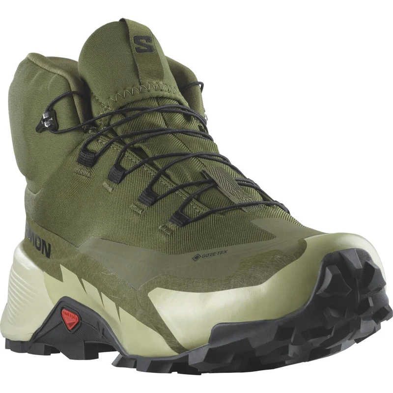 SALOMON shoes Cross Hike Mid GTX 2 olive night/moss grey/black