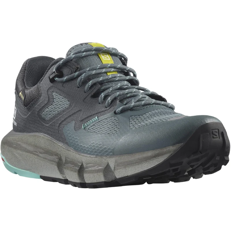 SALOMON shoes Predict Hike GTX W stormy weather/ebony/tanager turquoise
