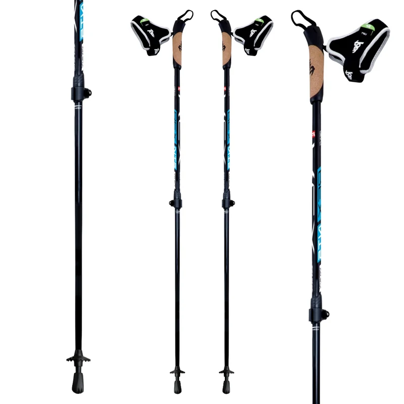 Rex Poles NT5 Nordic Walking Poles | Adjustable Length: 100-135cm