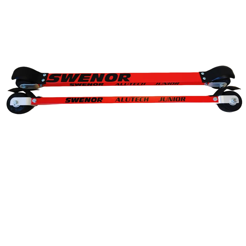 Swenor Alutech Junior Classic Rollerskis | Pre-Mounted with Sport Screw CL