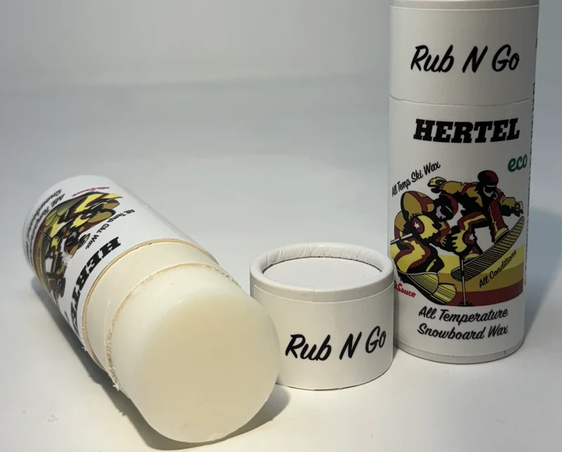 Hertel X C Rub N Go Cross Country Ski Wax All-Temperature, No Iron, Made in USA