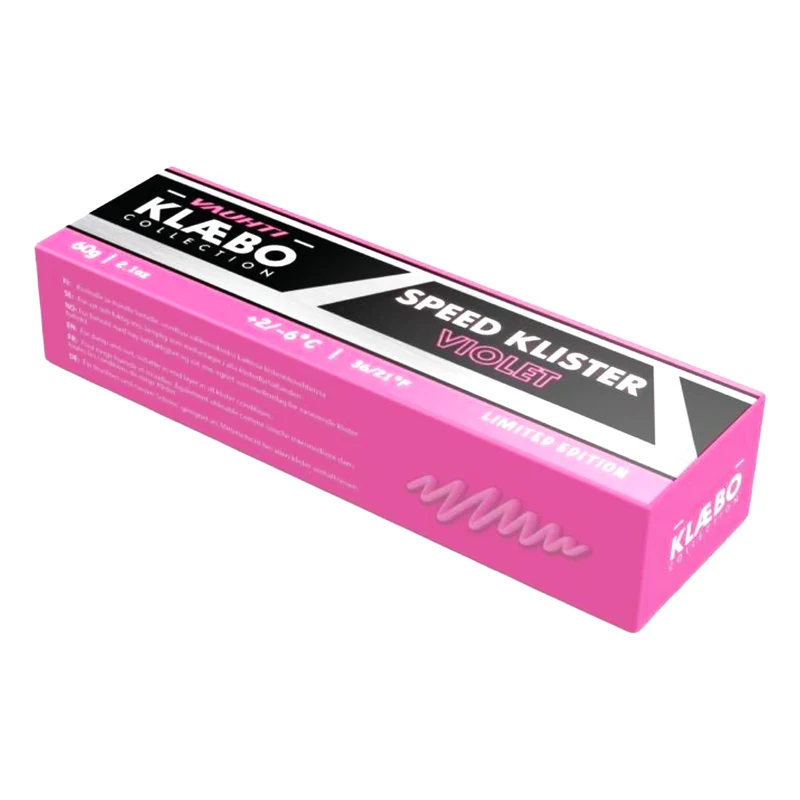 Vauhti Klaebo Speed Pink/Violet Klister (2C/-6C) | 60g