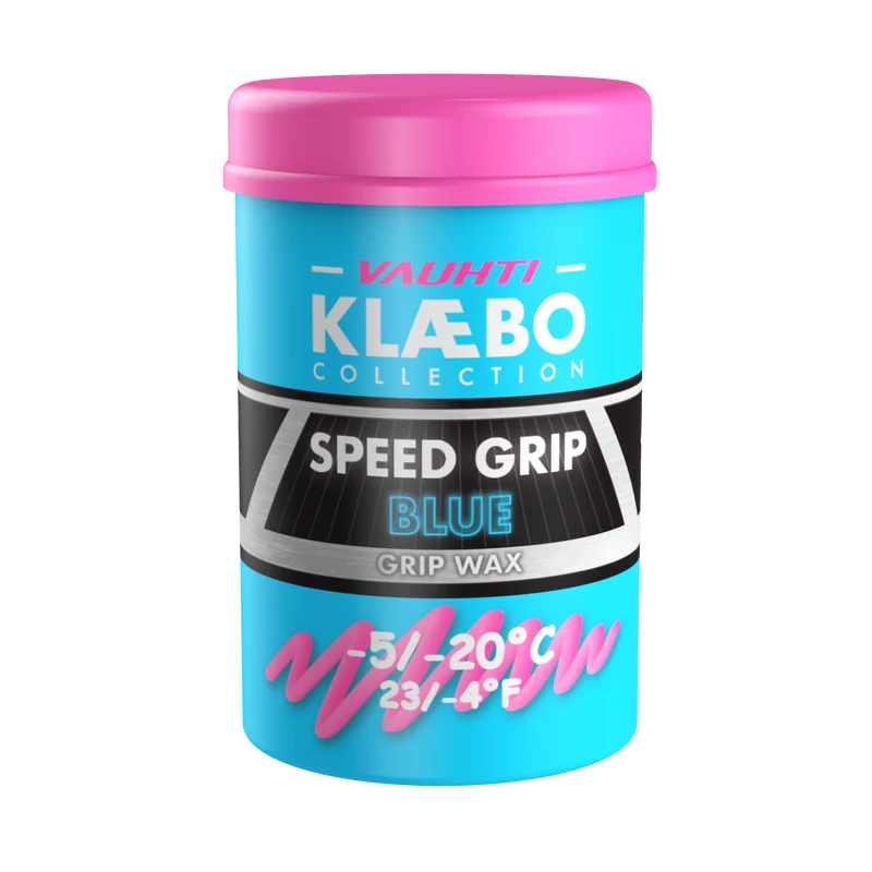 Vauhti Klaebo Speed Blue Hardwax (-5C/-20C) | 45g