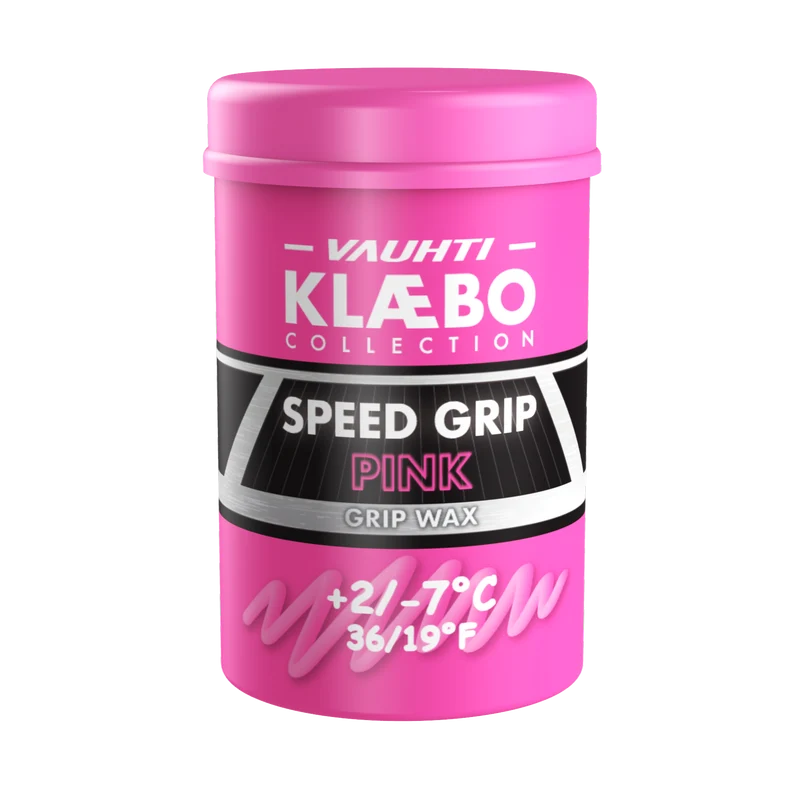 Vauhti Klaebo Speed Pink Hardwax (-2C/-7C) | 45g