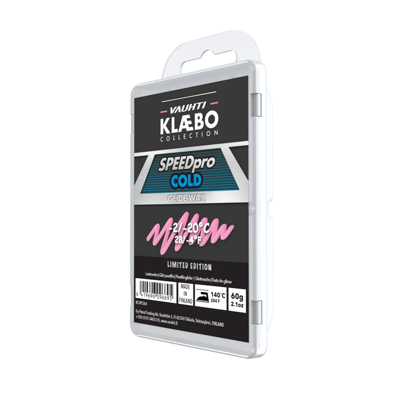 Vauhti Klaebo SpeedPro Cold Melt Wax (-2C/-20C) | 60g