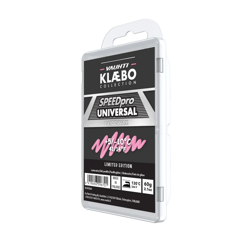 Vauhti Klaebo SpeedPro Universal Melt Wax (5C/-10C) | 60g
