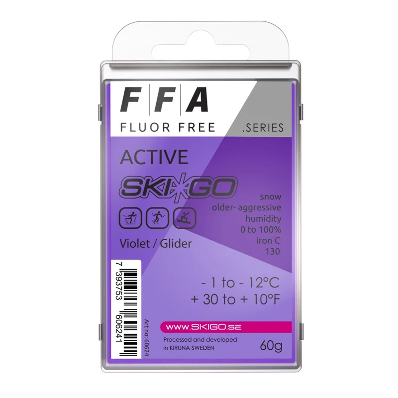 Ski*Go FFA Violet Melt Wax (-1C/-12C)