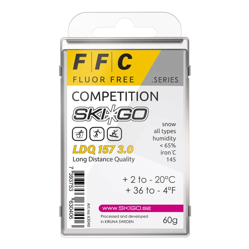 Ski*Go FFC LDQ 157 3.0 Melt Wax (2C/-20C)