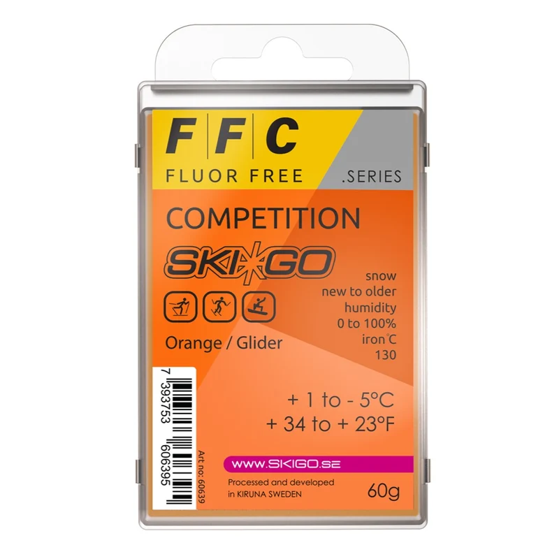 Ski*Go FFC Orange Melt Wax (1C/-5C)