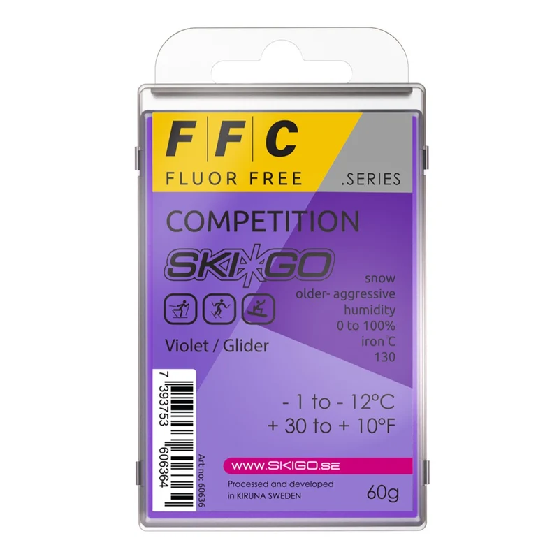 Ski*Go FFC Violet Melt Wax (-1C/-12C)