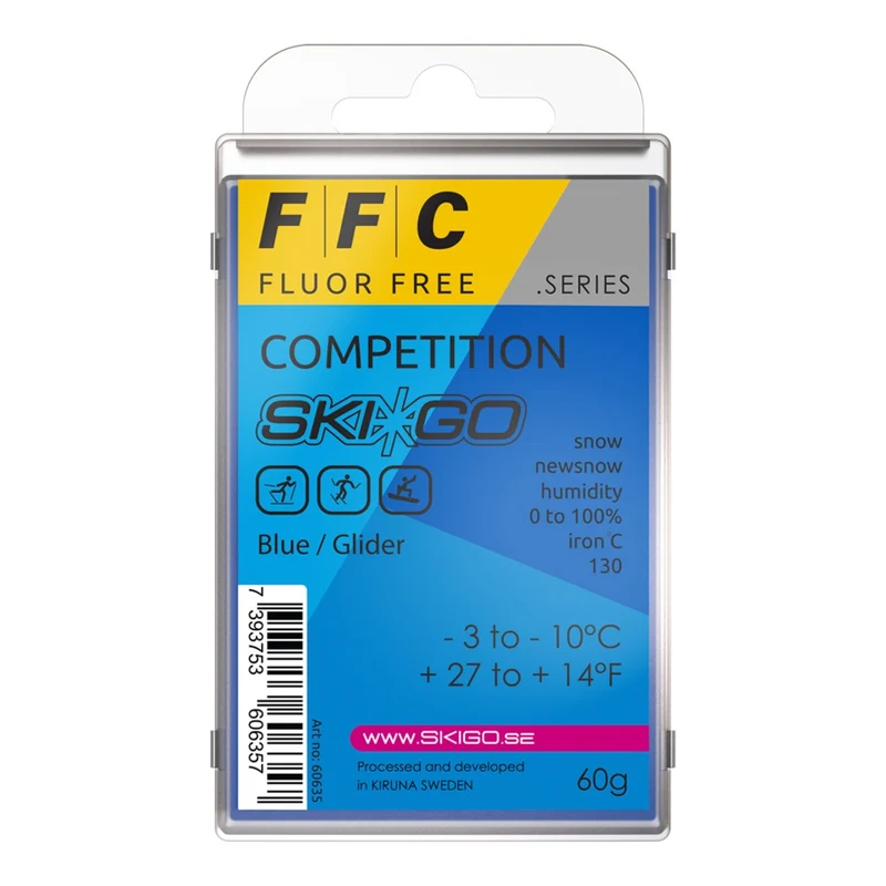Ski*Go FFC Blue Melt Wax (-3C/-10C)