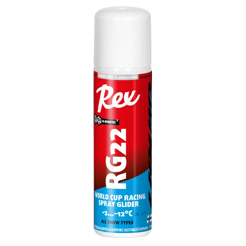Rex Wax RG22 Blue N-Kinetic Liquid Spray Glider (-2C/-12C) | 150ml