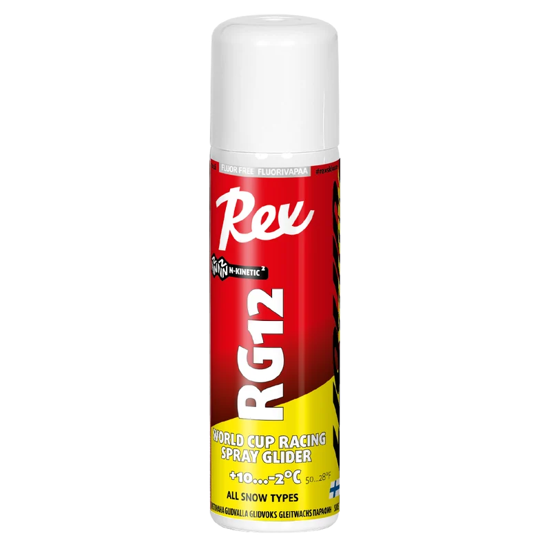 Rex Wax RG12 Yellow N-Kinetic Liquid Spray Glider (10C/-2C) | 150ml