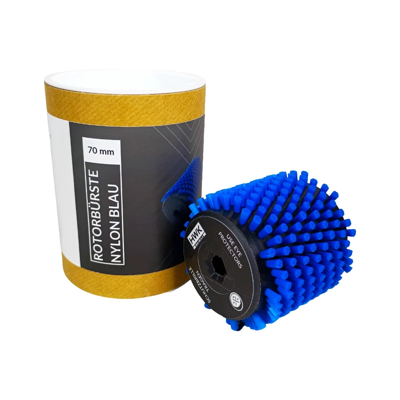 HWK Blue Nylon Roto Brush