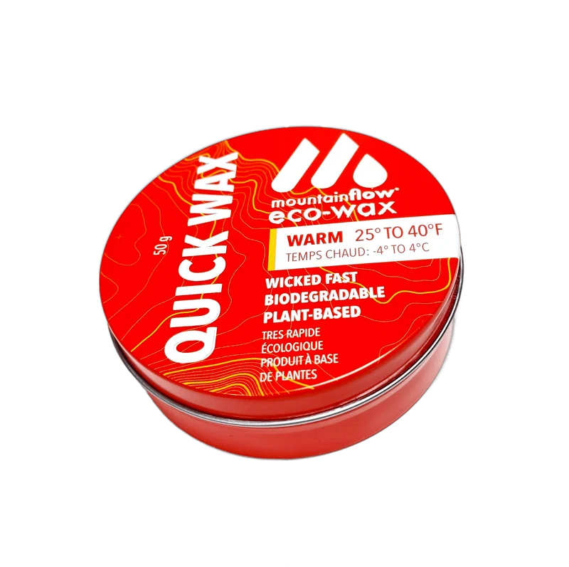mountainFLOW eco-wax Quick Wax Warm (5C/-4C) | 50g
