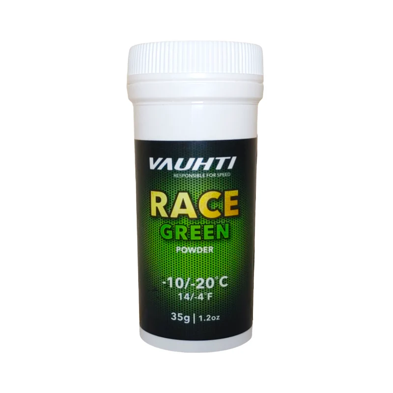 Vauhti RACE GREEN Powder Glide Wax (-10C/-20C) | 35g
