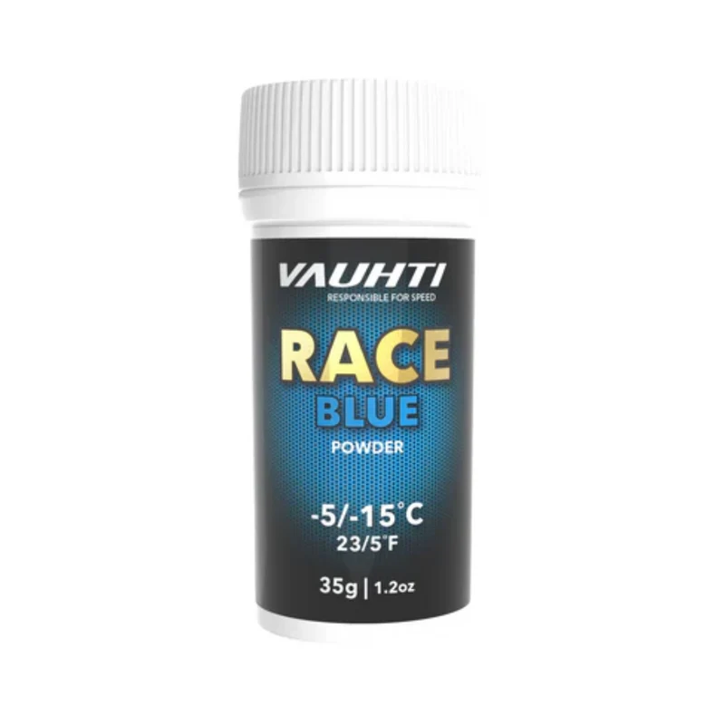 Vauhti RACE BLUE Powder Glide Wax (-5C/-15C) | 35g
