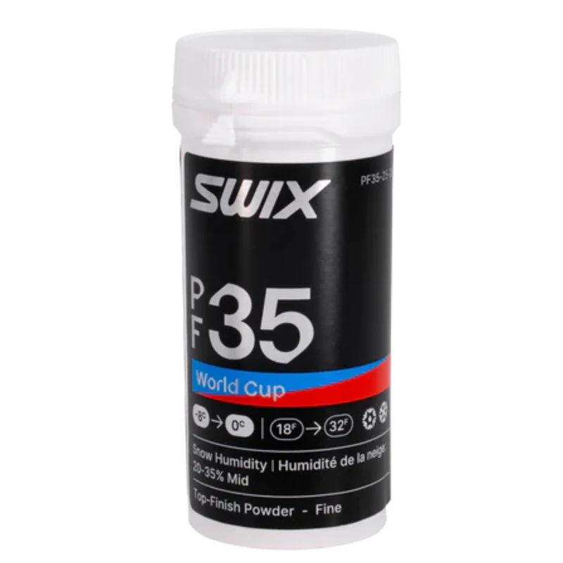Swix PF35 WC Fine Mid Powder Glide Wax | 25g