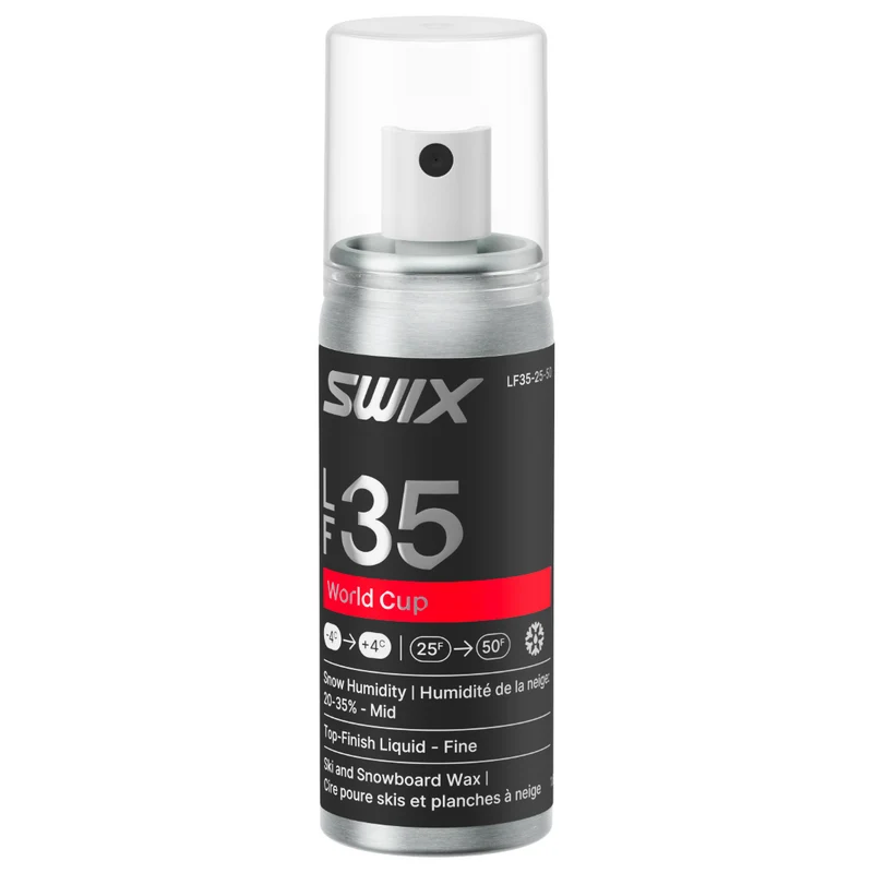 Swix LF35 WC Fine Mid Liquid Glide Wax | 50ml
