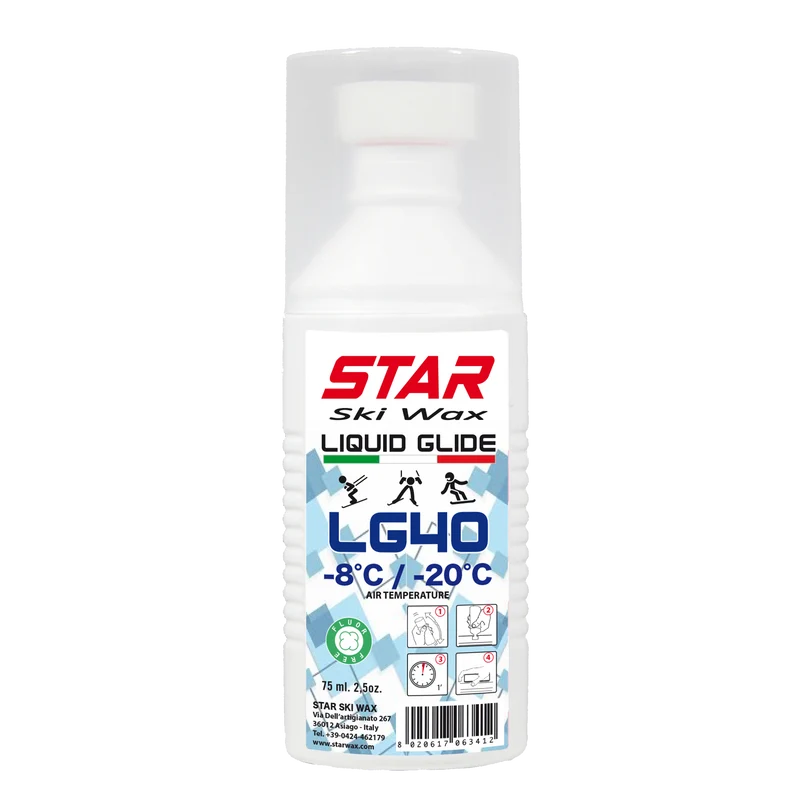 STAR LG40 COLD Liquid Glide Wax (Sponge Applicator) (-8C/-20C) | 75ml